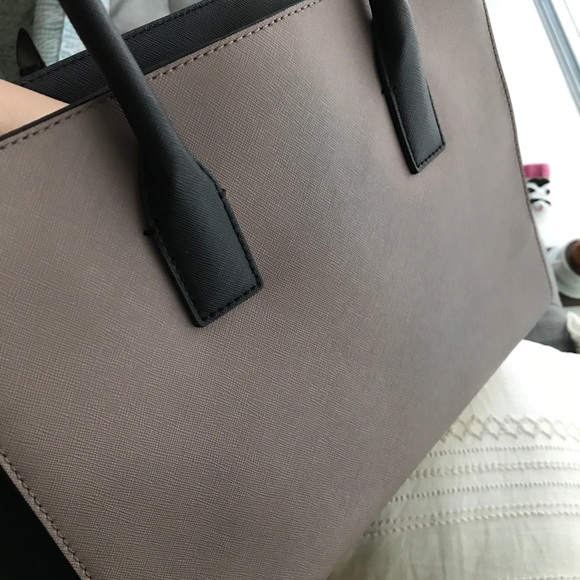 Kate Spade Cameron Two Tone Satchel with Strap - Picture 11 of 12